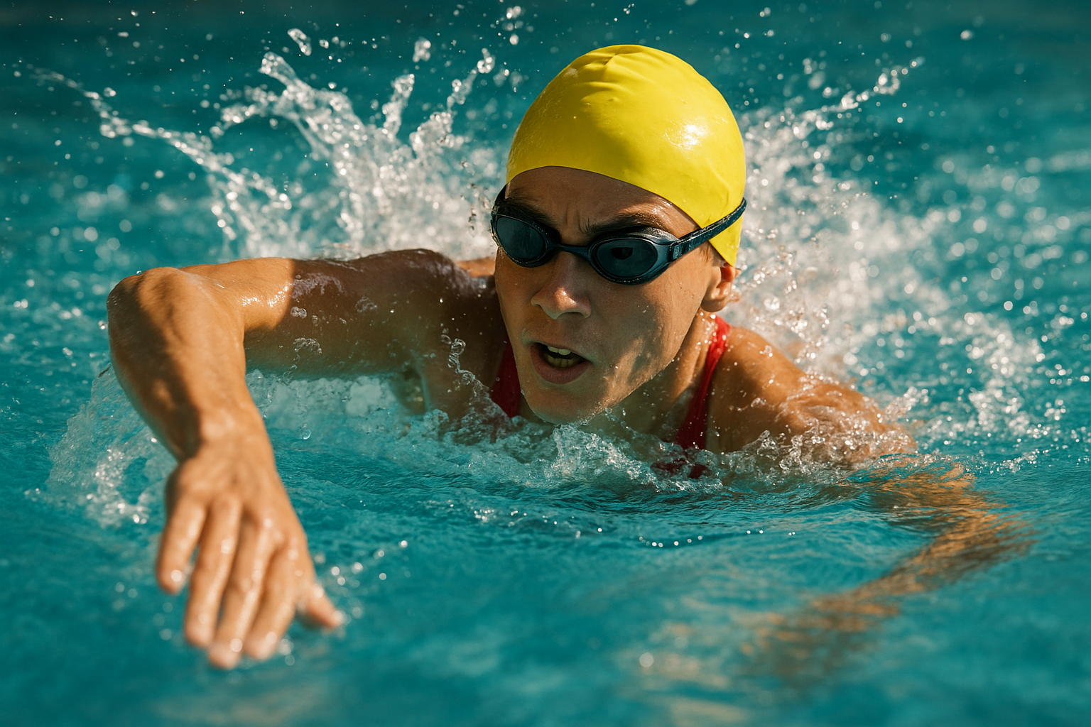 Professional swimming instruction